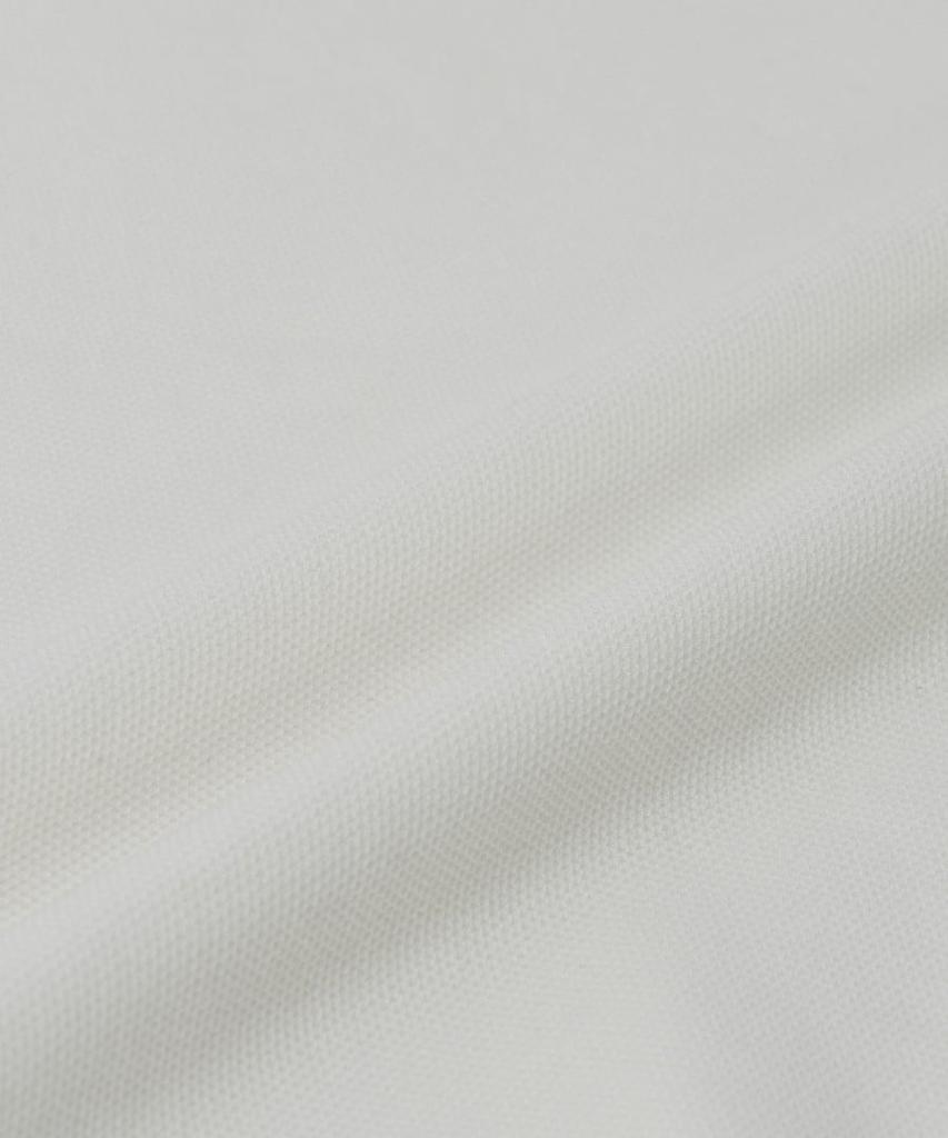 Emelbi Varsity Tuck Knit Open Collar Short Sleeve Knit Ny (Ivory)