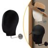 Hanging Display Stand Wall Mount Mannequin Head Multifunctional Hat Rack Model for Headdress