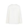 LESS 2025 Spring Mulberry Silk V-Neck Long Sleeve Shirt