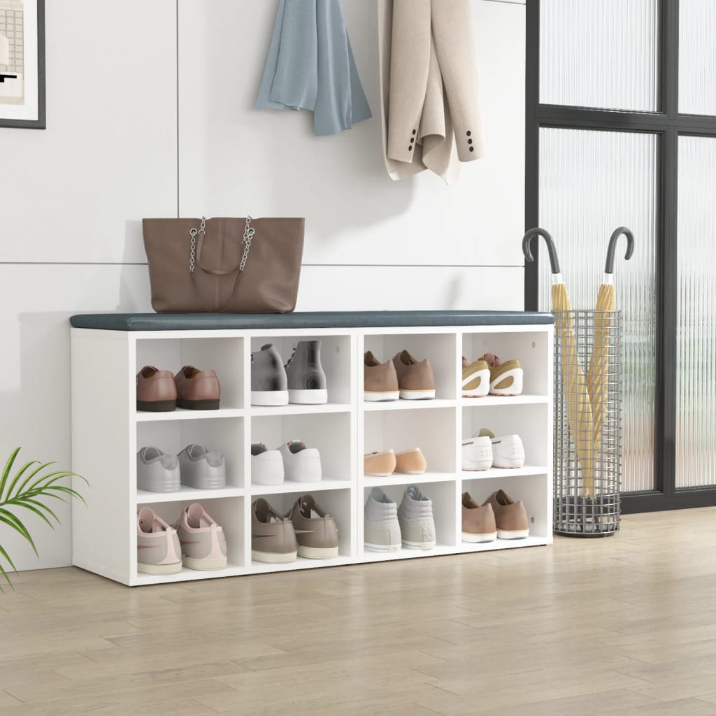 Shoe Racks (2 pcs) White 52.5 x 30 x 50 cm