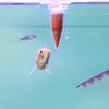 Easy-Attach Suction Cup Aquarium Feeder for Small Fish Shrimp Durable PVC Worm-Friendly Design