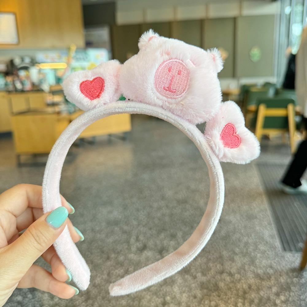 

Пов язка на голову з мультяшною зіркою Капібара. Модна пов язка для обличчя. Нові аксесуари для волосся Style 8