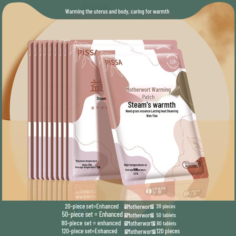 

10-Pack Warm Baby Stickers: Menstrual Relief for Women with Mugwort & Motherwort