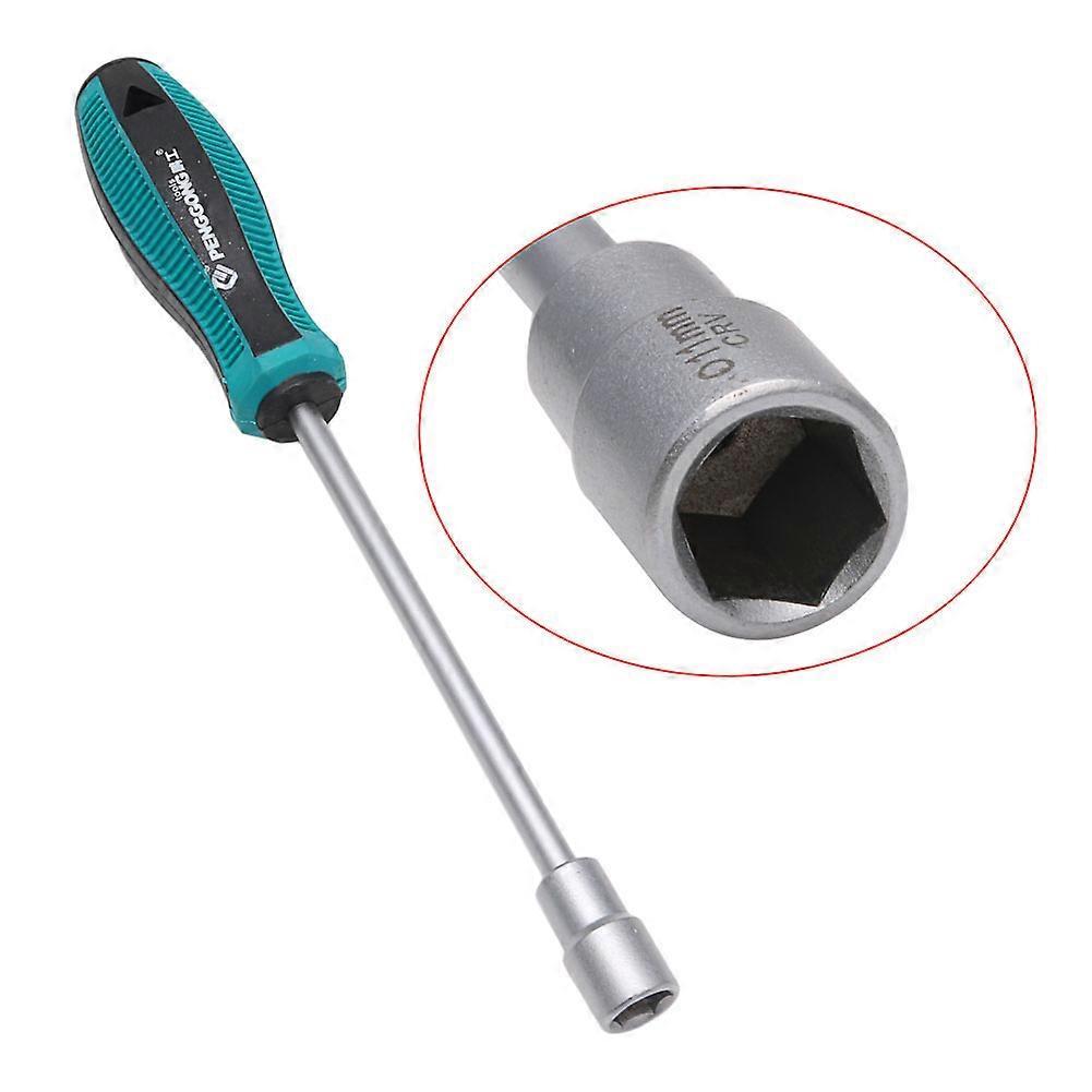 Metal Socket Driver Wrench Screwdriver Hex Nut for Key Nutdriver Hand Tool 8mm  Rose