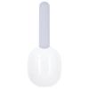 Pet Food Spoon Thickened Plastic Safe Sturdy Comfortable Pet Feeding Spoon for Dogs and PetsWhite