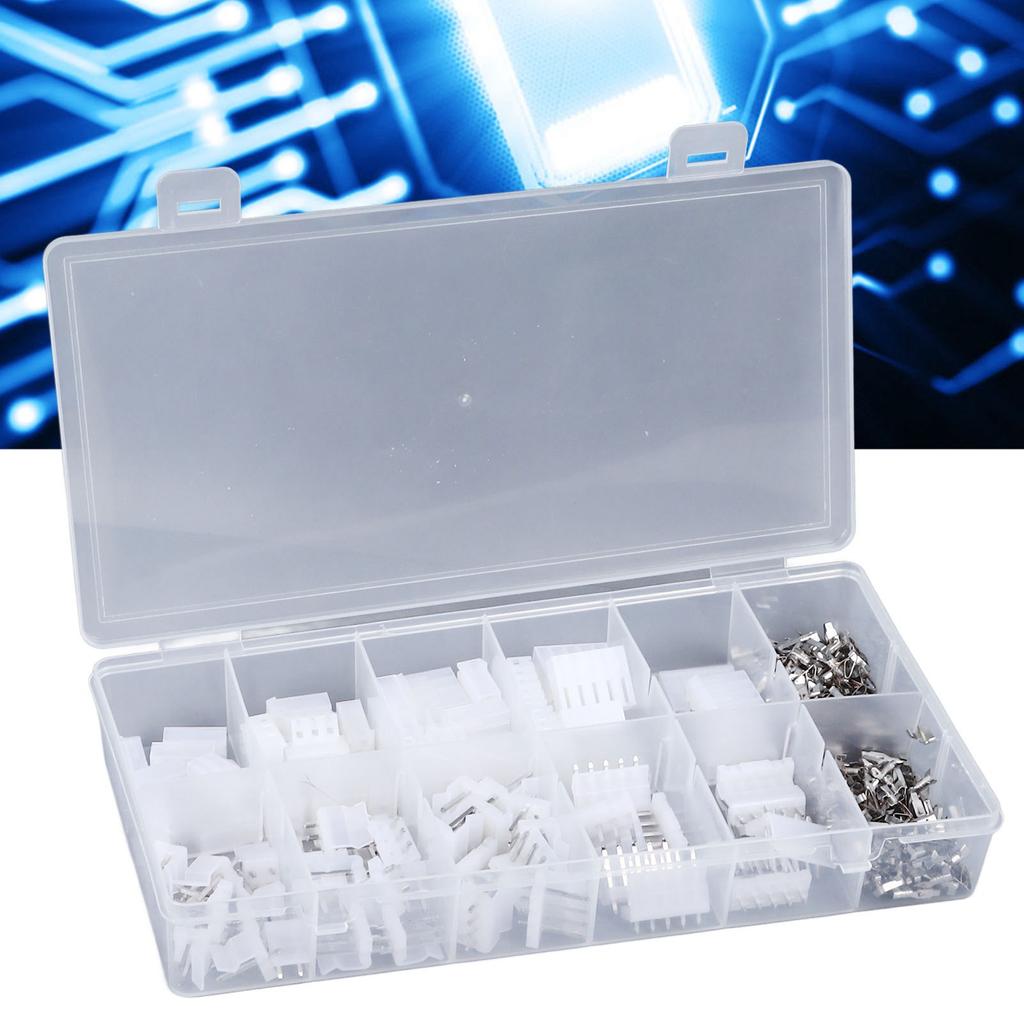 230PCS CH3.96MM Terminal Block Kit 2P to 5P Safe Connection Straight Pin Terminal Block Connector As