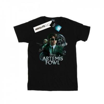 Disney Womens/Ladies Artemis Fowl Butler Poster Cotton Boyfriend T-Shirt