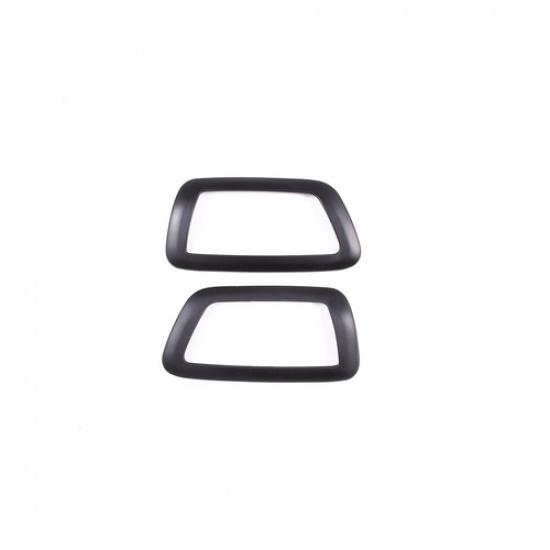 Matte Black Interior Door Handle Bowl Cover Trim Kit for Toyota Tacoma 2016-