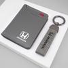 Car Emblem Soft Wallet Leather Mini Credit Card Purse Portable Small Wallet For Honda CB400 CB650 FCBF CBR25ORR CRF SH3O0 NC75O RG0