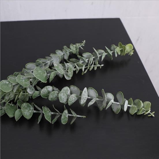 5Pcs/Set Green Artificial Eucalyptus Leaf Plant Vine Garden Balcony Home Decor