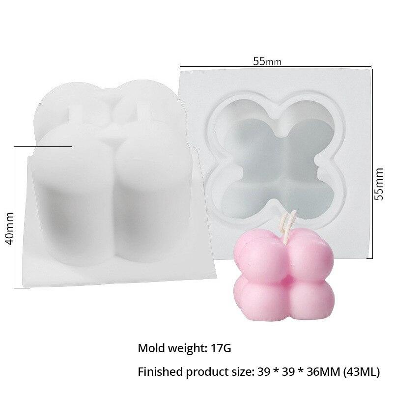 1pc Silicone Mold Candle Filling for Candle Mold Making Handicrafts,for Interactive Activities in Kindergarten Diy Craft