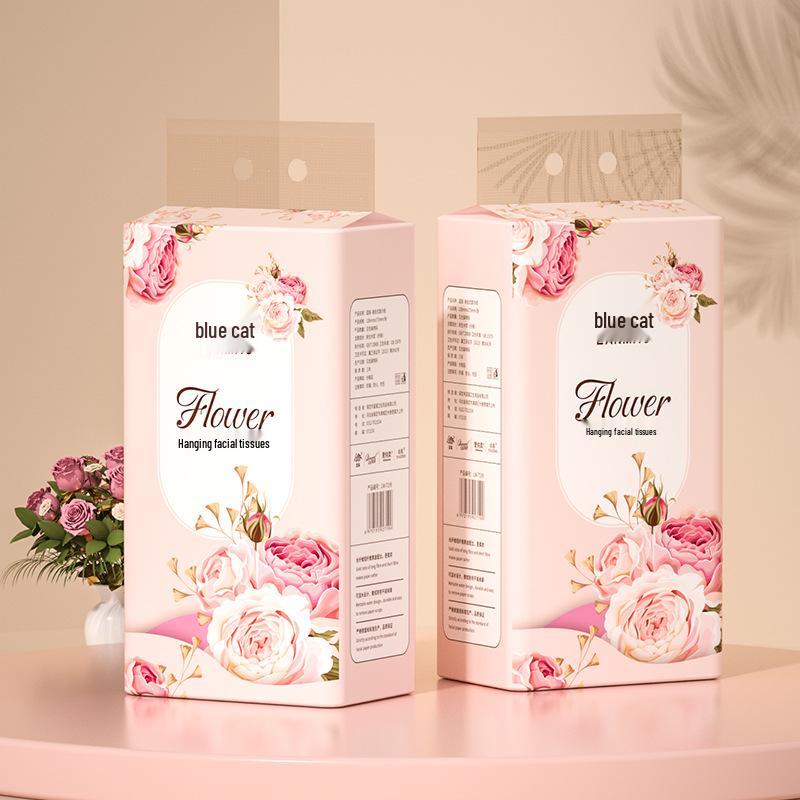 Wall-Mounted Facial Tissue and Paper Towels: 2-Pack for Home and Kitchen