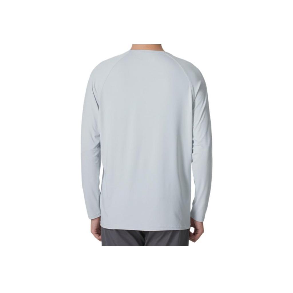 Under Armour Quick-Dry Moisture-Wicking Breathable Crew Neck Long Sleeve T-Shirt Unisex Tops Gray 24600601-009