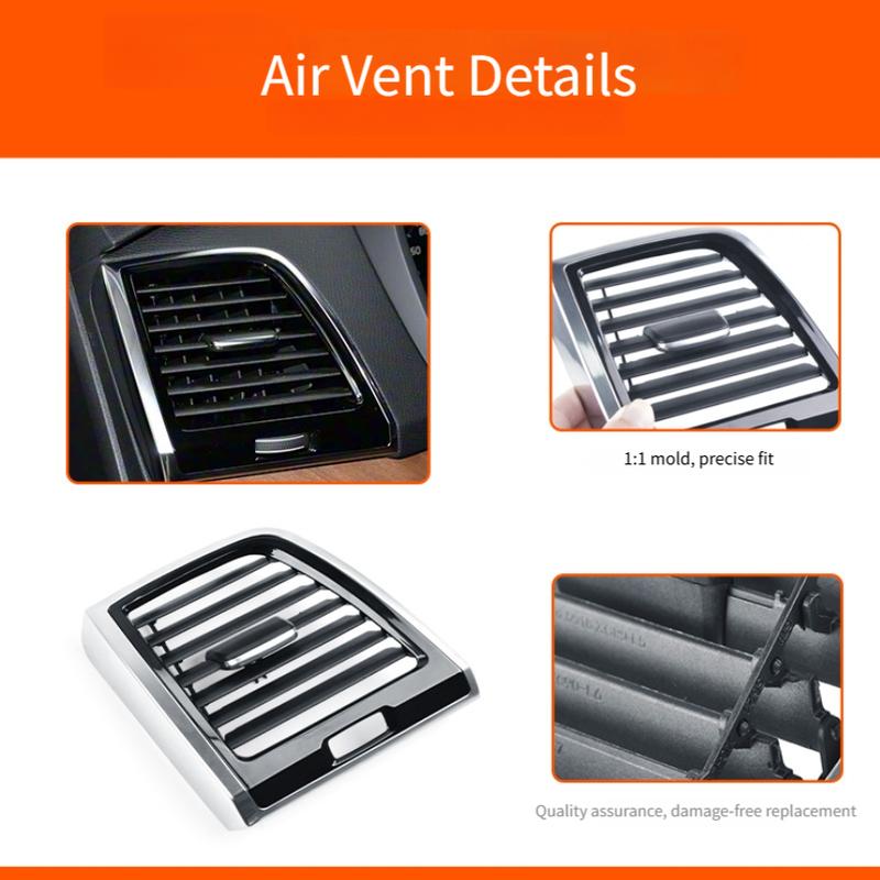 Air Conditioner Vent For Volvo For XC90 MK2 2015-2024 Central Air Conditioning Vent Panel Left Right Vent Panel Glossy Black