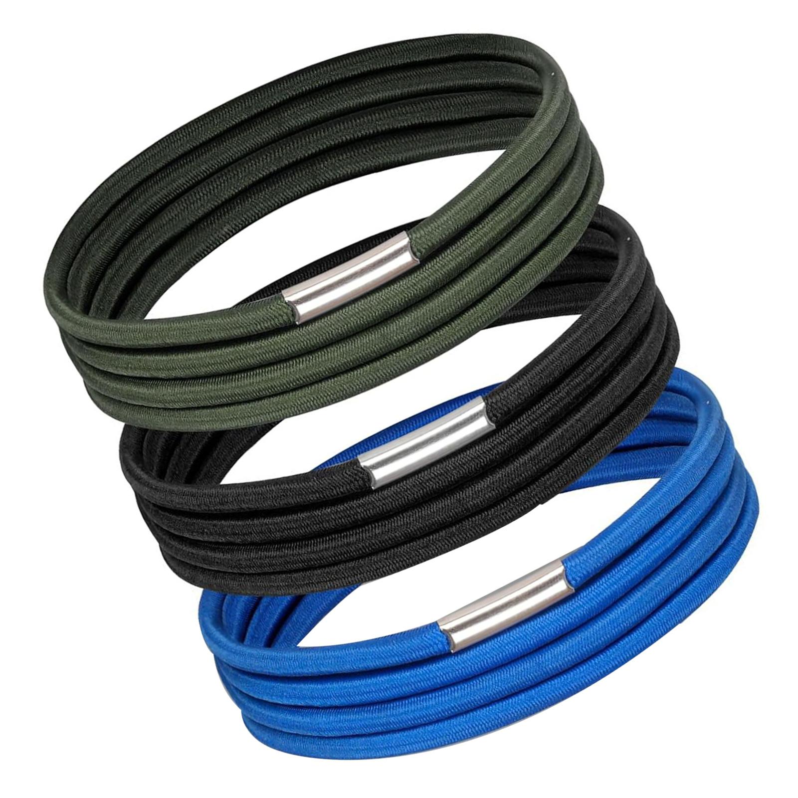 

3 шт. Резиновый держатель для мусорного мешка Эластичная лента Фиксатор для мусорного ведра Предотвращает скольжение Для дома, улицы, путешествий, необходимый