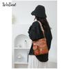 PU Soft Leather Simple Shoulder Crossbody Bag