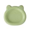 Cute Cat Food Dish Little Bear Dog Plate Colorful Kitten Bowl  for Puppy Cat