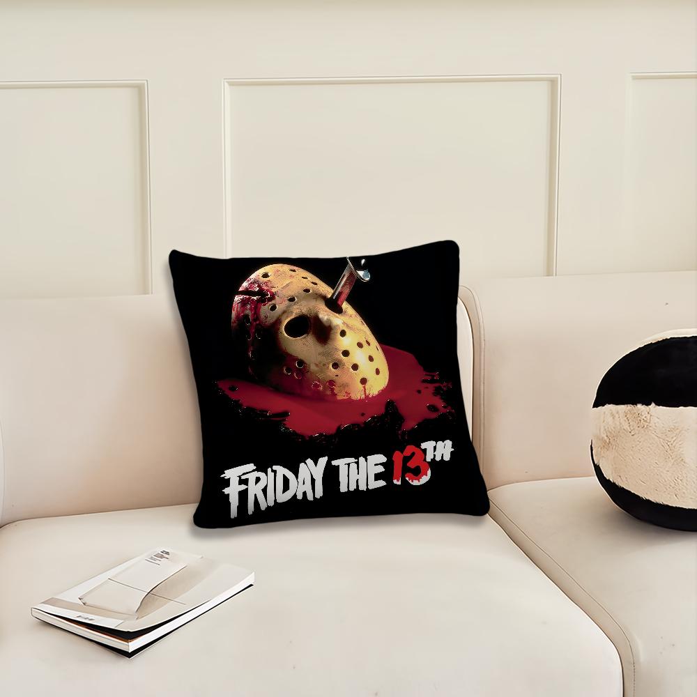 Film F-Friday 13th Halloween Cushion Cover Living Room Headboard Office Cushion Bedroom Cushion Sofa Nap Time Pillow Case