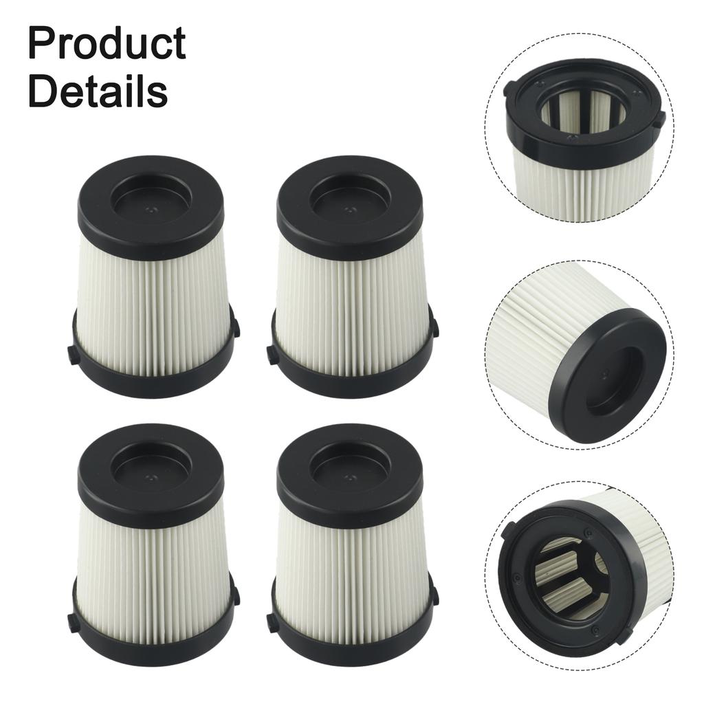 4 Vacuum Cleaner Filters For Fabuletta FSV101 FSV001 For Girnoor G160, G165 For Afoddon A300 Cordless Vacuum Cleaners