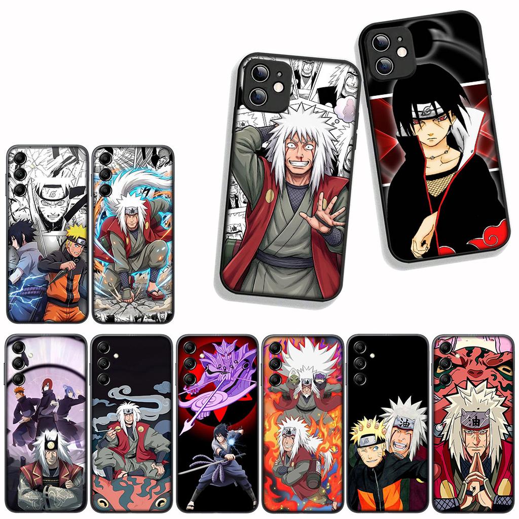 for Xiaomi Poco X7 X6 X5 F7 F6 F8 Ultra F5 M6 M7 M8 Pro C85 C75 C65 C71 C61 Phone Case Jiraiya Comics Narutos Sasuke Uchiha