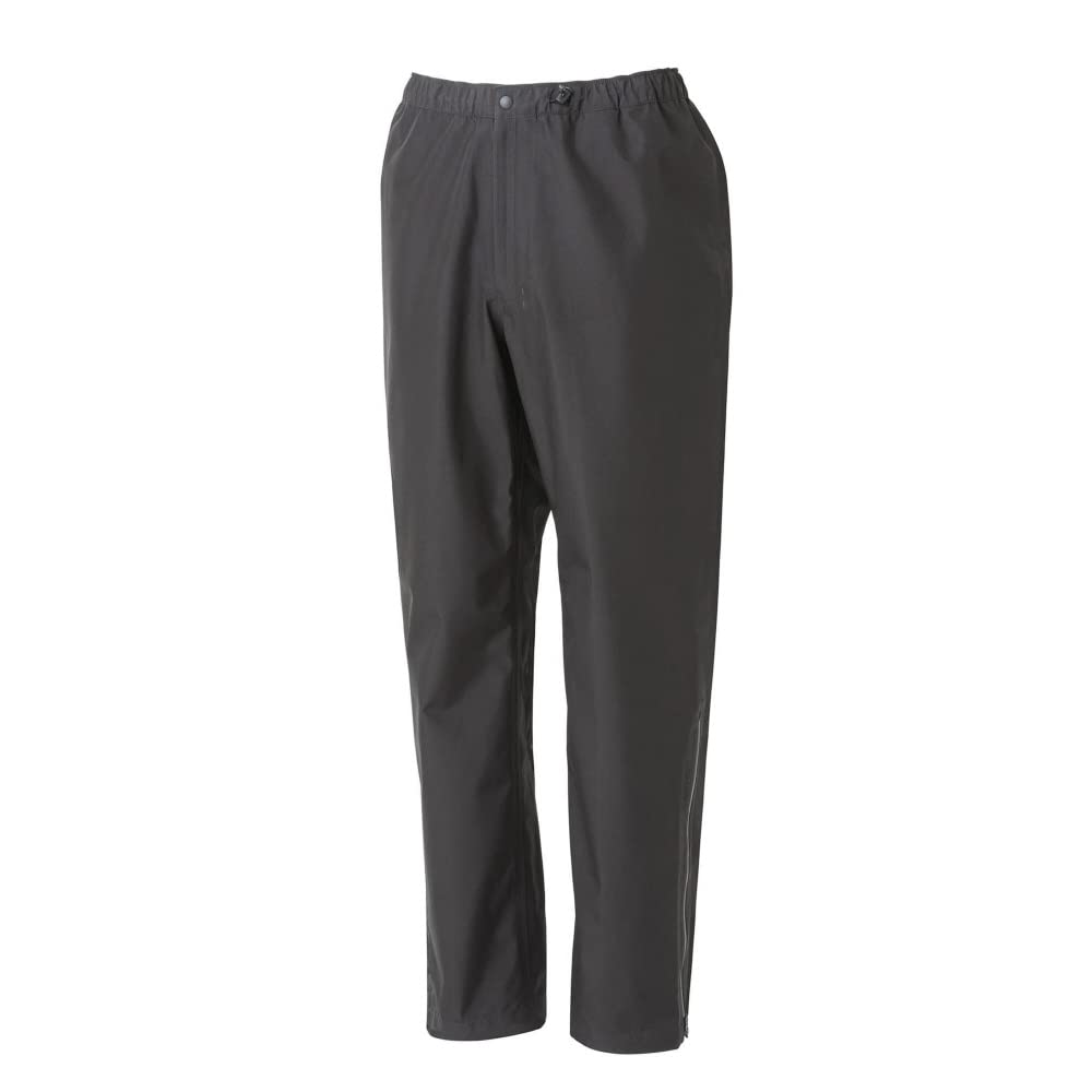 Ground Water Resistance 20 Durable Water Charcoal Size B2JF2A10 GORE-TEX Pants, Unisex, 30,000mm+, Breathable, Washes, Repellent, Black, L,