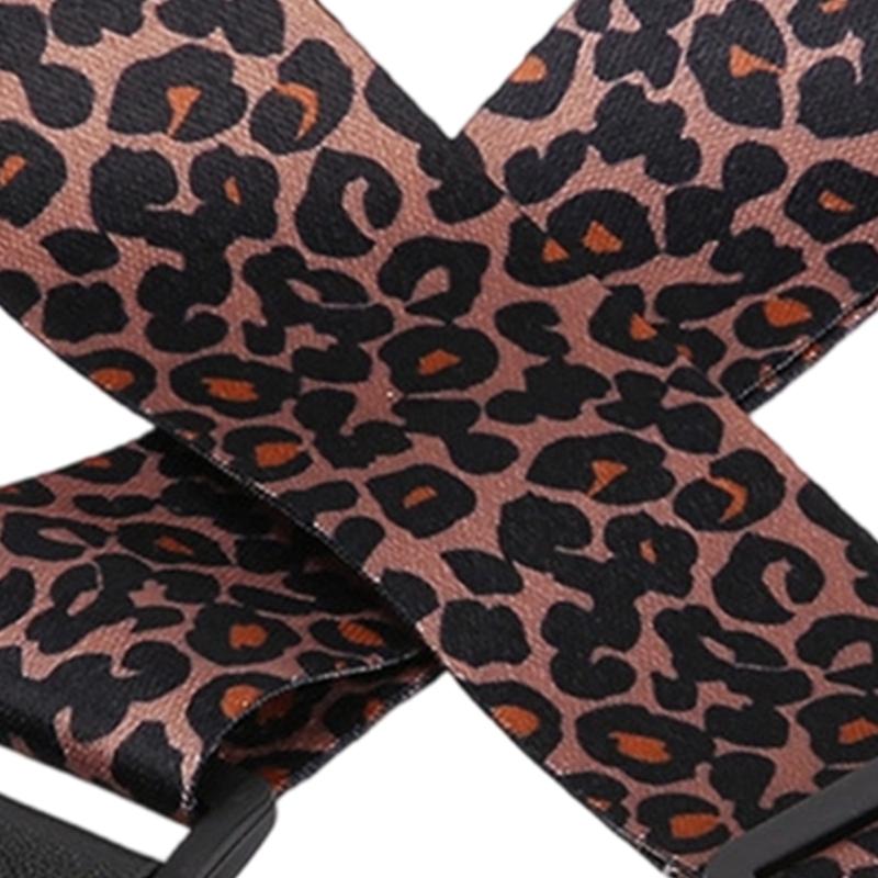 Verstellbare Gitarrengurte mit Lederenden E-Gitarren Akustikgitarren Bassgurt Verdickter Schultergurt Einfach zu bedienen