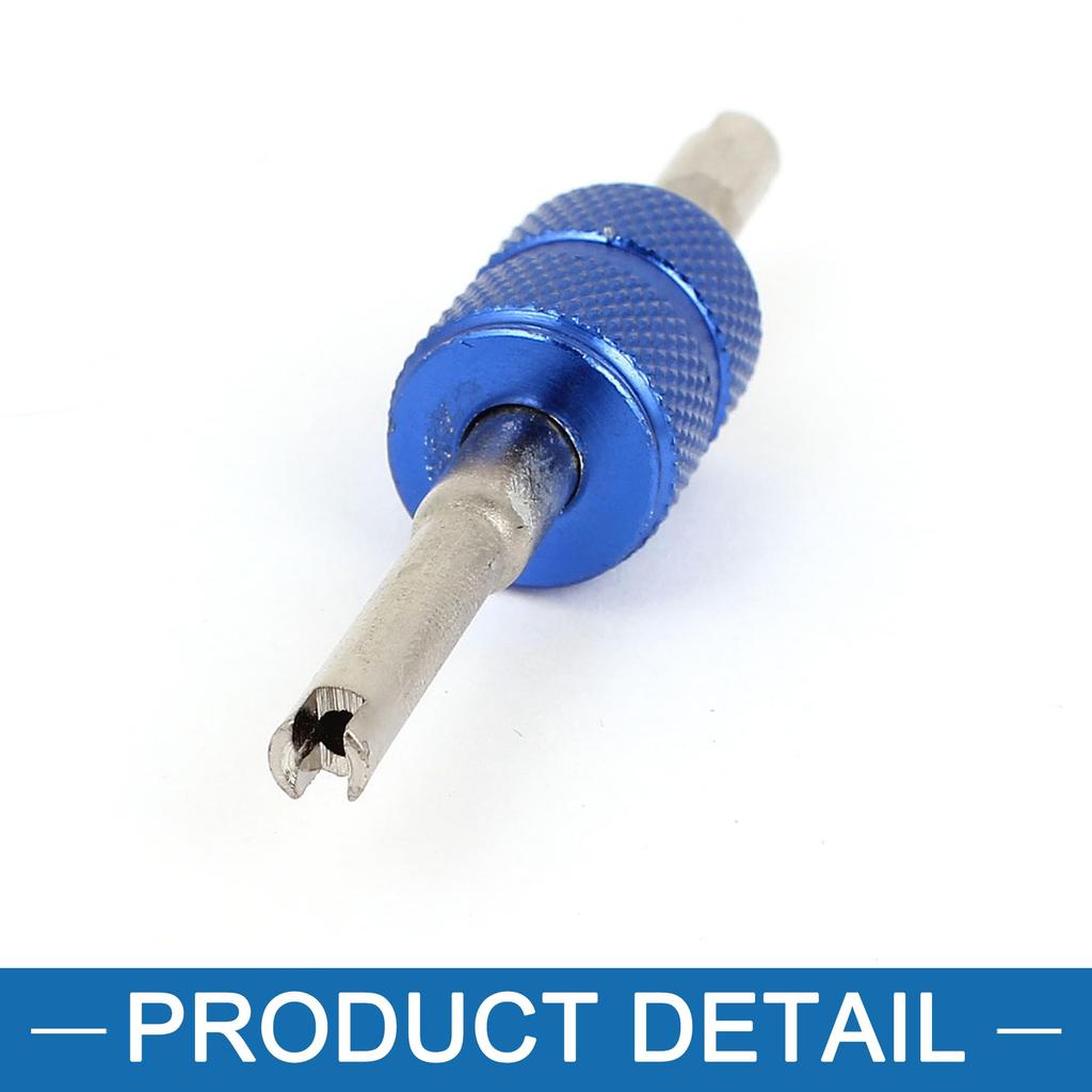 A ABSOPRO Tire Valve Core Remover Installer Repair Tool for Vehicles and Motorcycles