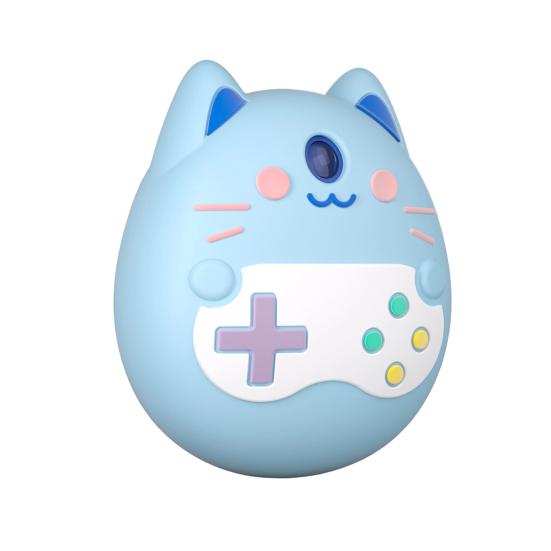 

Силиконовый защитный чехол для электронного питомца, защита от падений, ремешок для переноски, яркий цвет, идеальная посадка, защитная оболочка синий