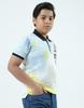MONTE CARLO Boys White Collar Neck T-Shirt