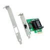 Ipolex 1G Gigabit NIC PCI-e Network Card Server Adapter, 101001000Mbps, Single RJ45 Port, with Intel 82574L Chipset, PCI-e X1, Compatible with Intel