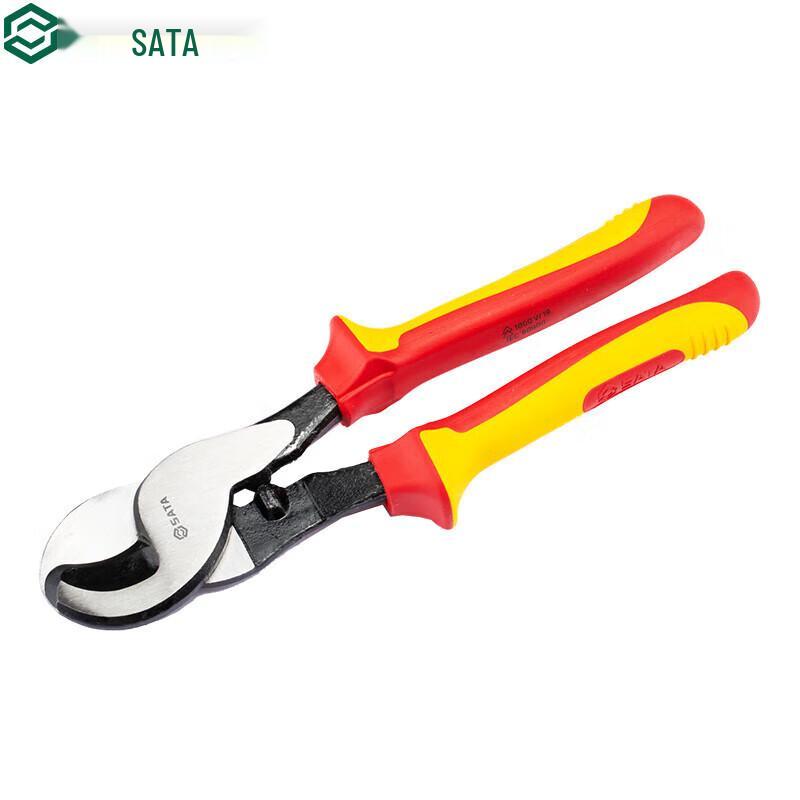 SATA 70191 Insulated Cable Pliers, 6-inch