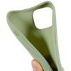 For iPhone 14 Smooth Matte Soft TPU Cover Shockproof Absorption Flexible Phone Case