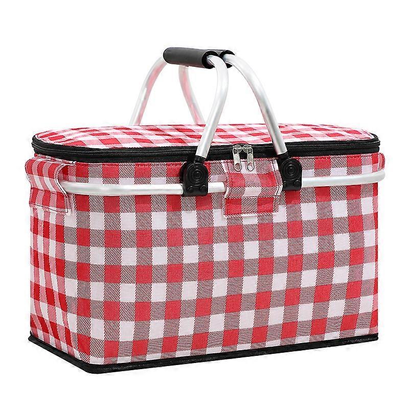 Foldable Picnic Basket Insulated Picnic Basket