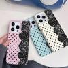 Lace Phone Case For IPhone 17 16 15 Plus 11 13 12 14 Pro Max 16e 17 Air Soft  Silicone Cover Shockproof Cases