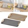 Vanity Tray Dish Serving Tray Storage Organizer Plate for Living Room Guest Room