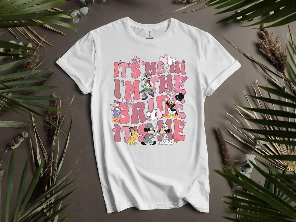 

Cute It s Me Hi I Am The Bride T-shirt T shirt Men Women Unisex Tshirt K70 L