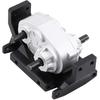 Gearbox Transfer Case with Mount, Metal Transfer Case Upgrade Components Parts with Mount Compatible with SCX10 / D90 1/10 RC Crawler Car