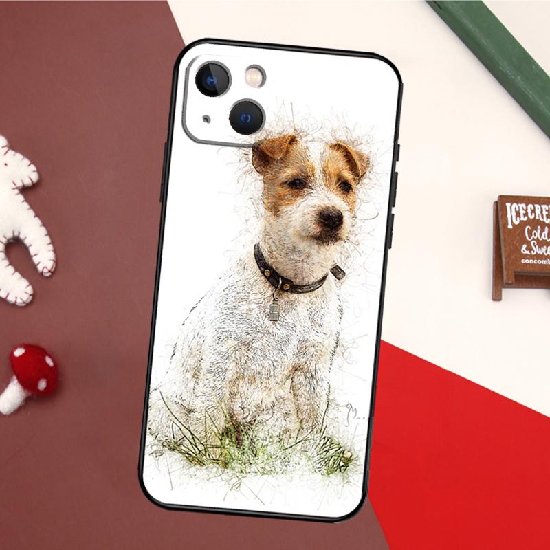 Jack Russell Terrier Case For iPhone 16 15 14 13 12 Mini 11 Pro Max X XR XS 7 8 Plus Soft Bumper Cover