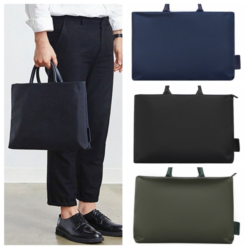 Nylon Tote Bag Waterproof Document Bag Versatile Laptop Sleeve Bag  for Women