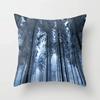 Geometric Blue Nordic Cushion Pillowcase Scandinavian Pillowcase