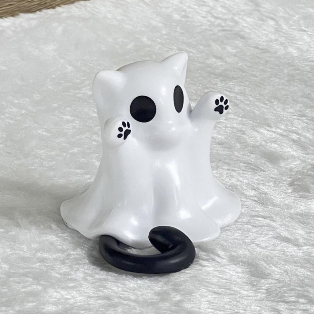 Halloween Cat Statue, Threatening Cat Figurine, Cat Decoration Figurine, Halloween Decoration, Cute Figurine Gift