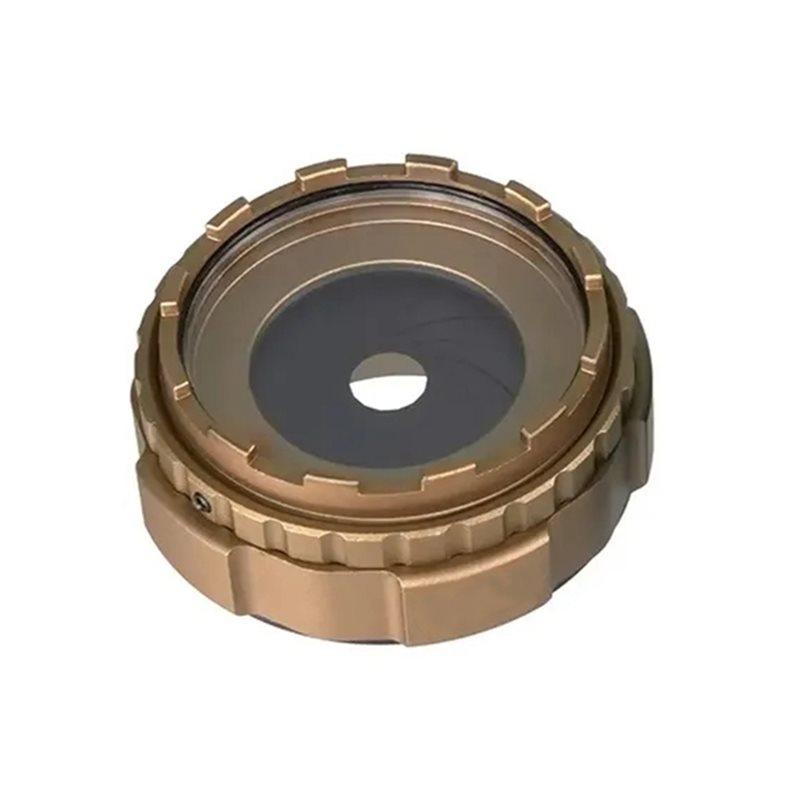 Adjustable 1-23Mm Diaphragm Light Shield Aluminum Metal Protection Lens Cover Cap For Night Vision NVG PVS14