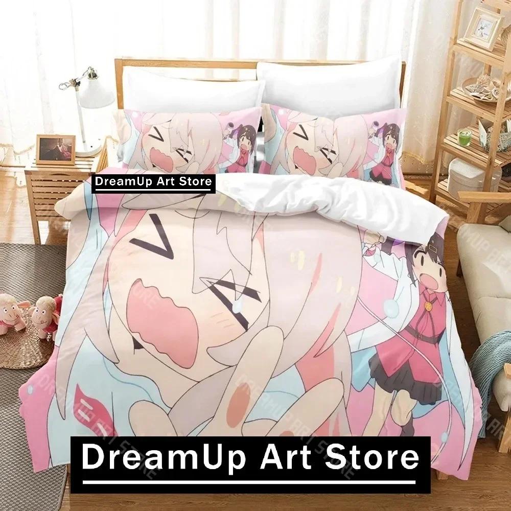 3D Print Onimai I'm Now Your Sister! Bedding Set Single Twin Full Queen King Size Bed Set Adult Kid Bedroom Duvetcover Sets