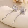 MamacitaSlay Creative 316L Stainless Steel Flower Earrings Party Waterproof Jewelry Women's Elegant High Quality Earrings Gift