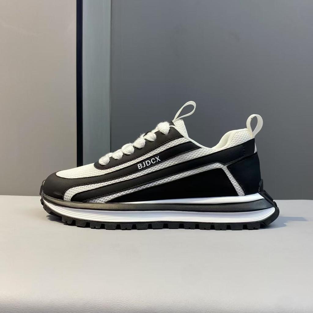 Fashion Mens Sneakers 2025 Summer New Mesh Breathable Board shoes Fashion Versatile Platform Casual Shoes Mens Trend Sports Running Shoe