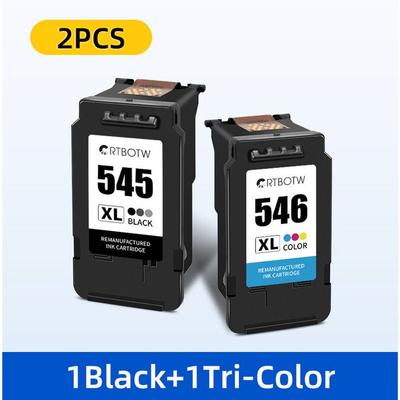 Ink Cartridge - HOUSE OF HARLOW 1960 - PG-545XL CL-546XL - Black and Color - Compatible Canon - Remanufactured