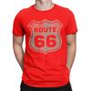 Route 66 Classic Novelty 100 Cotton Tshirt Route 66 Tops Tees For Unisex