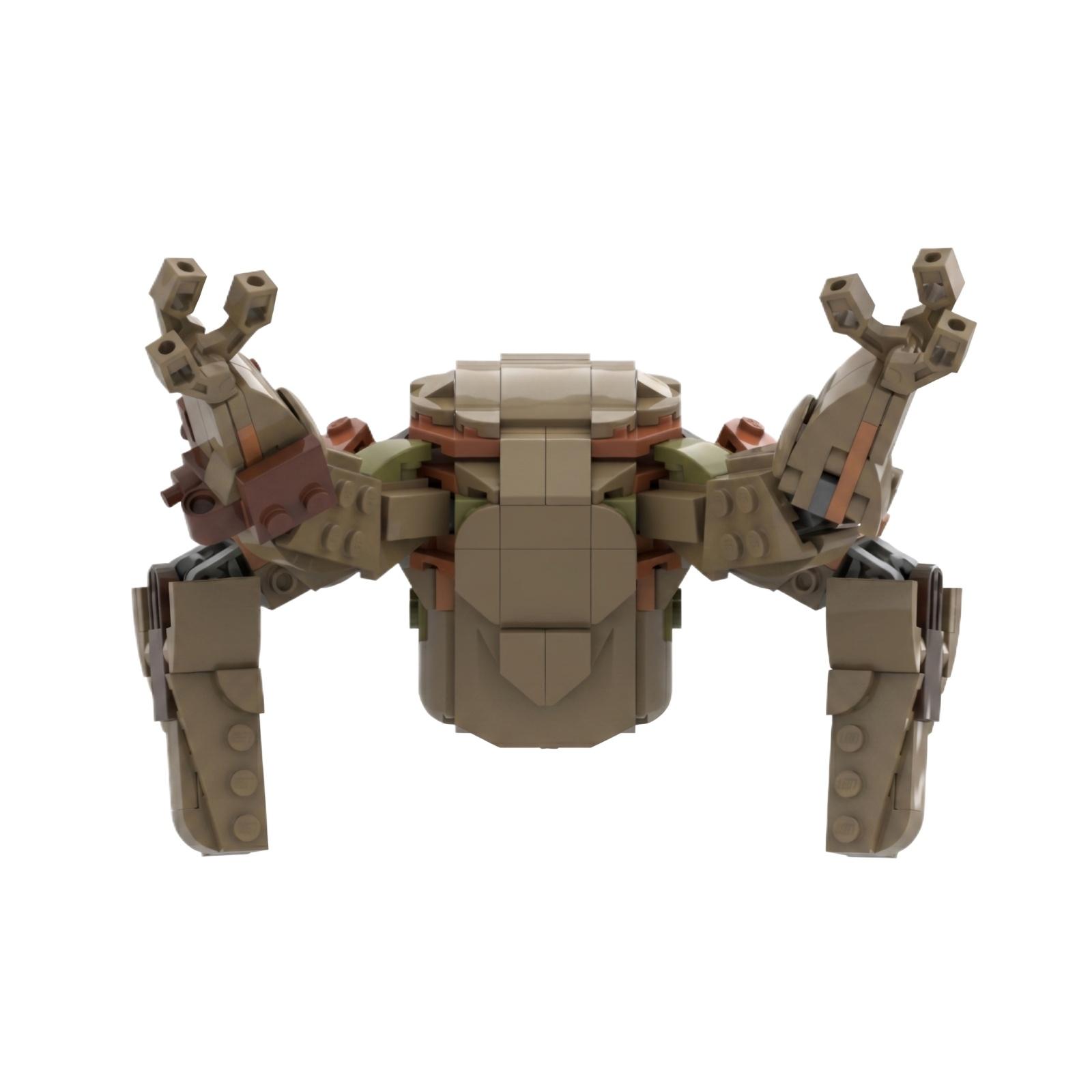 

Building Block Toy Model Robot Mechanical Spider Construction Kit Educational STEM Toy for Kids and Adults Compatible with Standard Bricks One Size