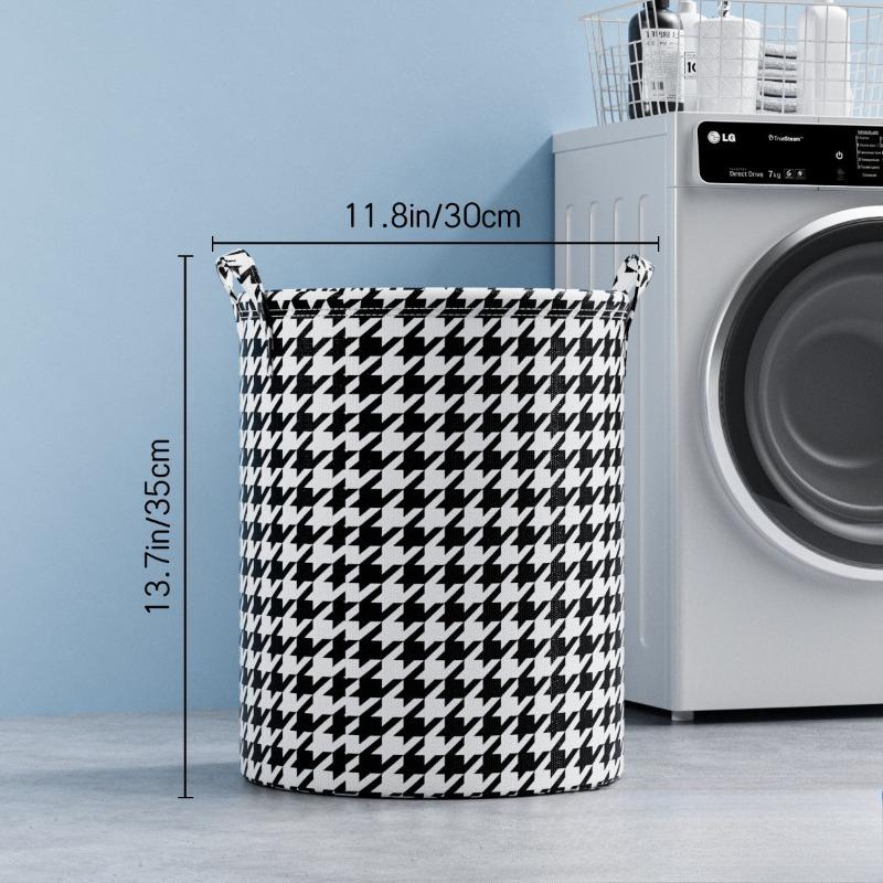 Foldable Laundry Hamper with Handles - Collapsible Storage Basket for Bathroom/Closet/Baby Room, Space-SavingDirty Clothes