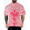 Summer 3D Printed Cartoon Anime Loose Men's Short Sleeved T-shirt